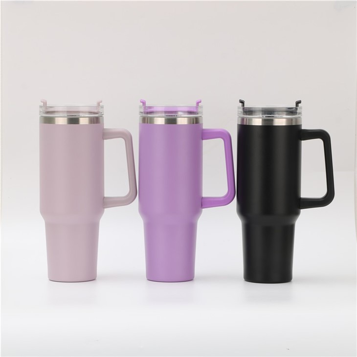 Customization Same Style With Stanly Straw Cup Classic 20oz 30oz Iceflow Flip Coffee Mug